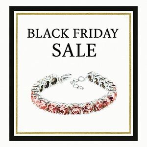 Park Lane Impression Silver and Pink Bracelet